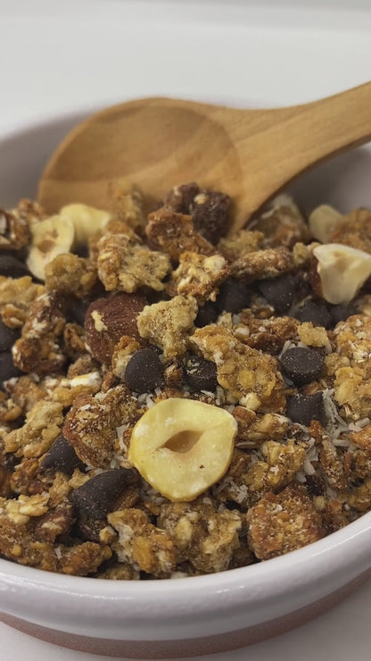 Granola Choco-noisette pomme-coco 🥣🥥🍫